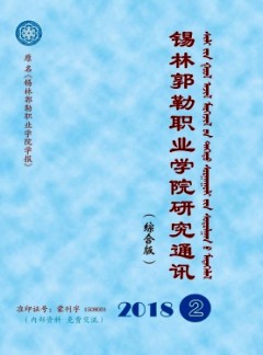 錫林郭勒職業(yè)學(xué)院研究通訊