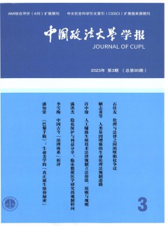 中國政法大學(xué)學(xué)報