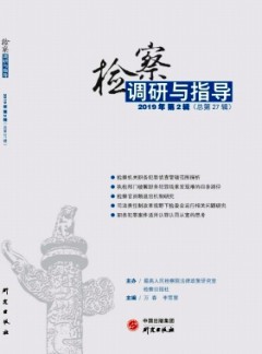 檢察調(diào)研與指導